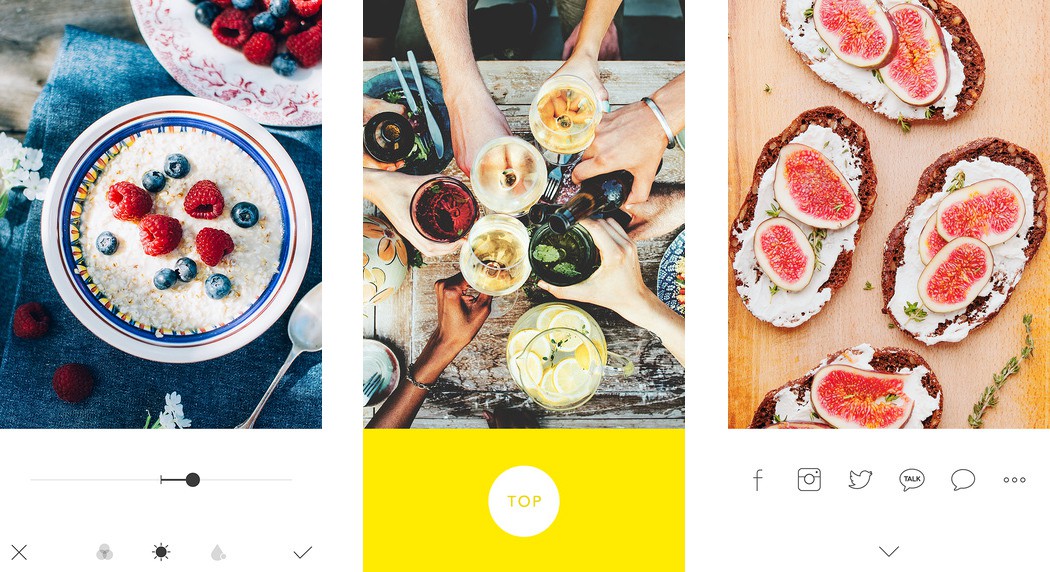 Foodie - A camera app customized for food photos