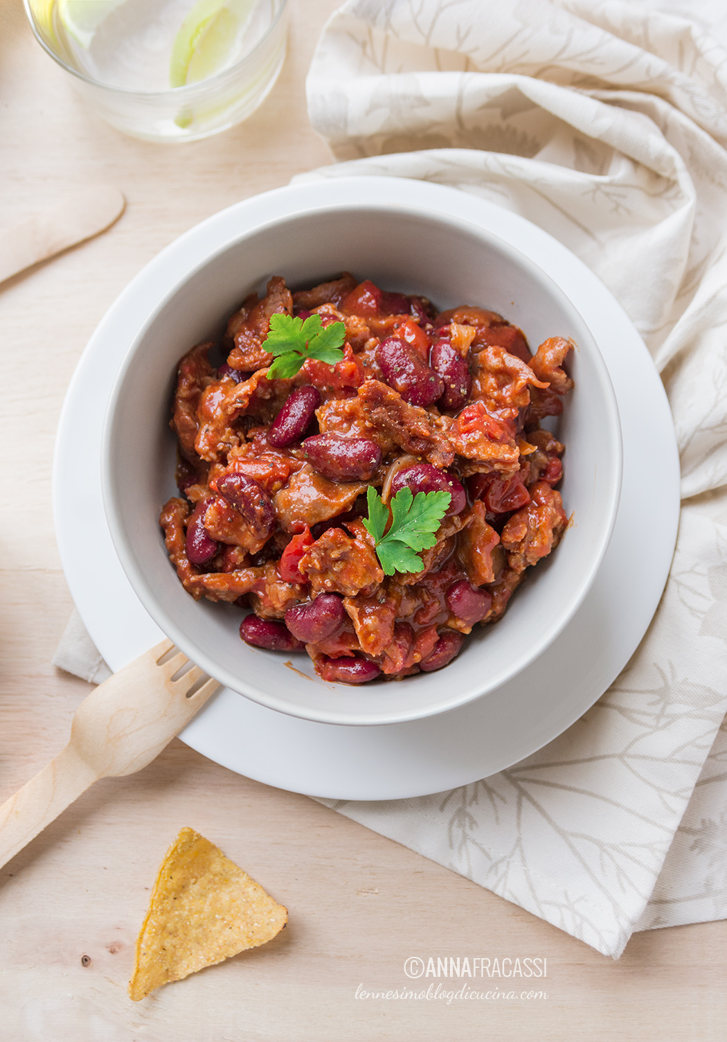 Fagioli alla messicana con carne di maiale