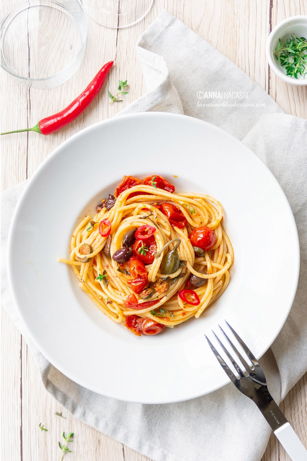 spaghetti alla puttanesca: la mia ricetta