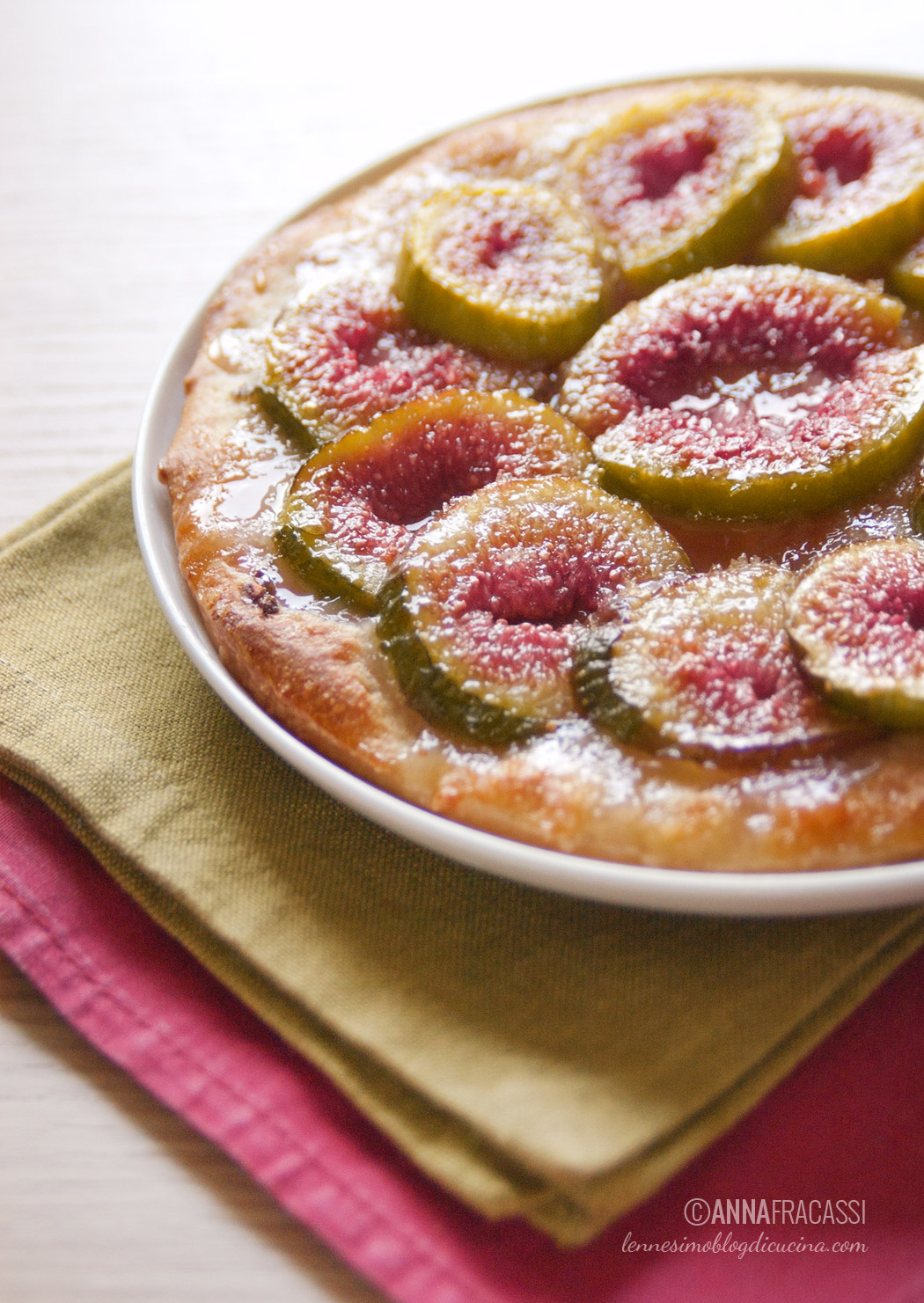 Una focaccia di fichi a km zero