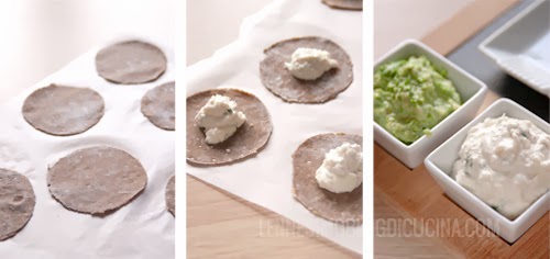 Ravioli di baccalà con salsa di asparagi e mandorle