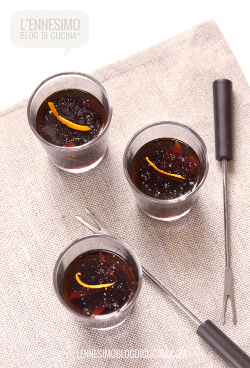 Gelatine "one bite" di Amaro Averna