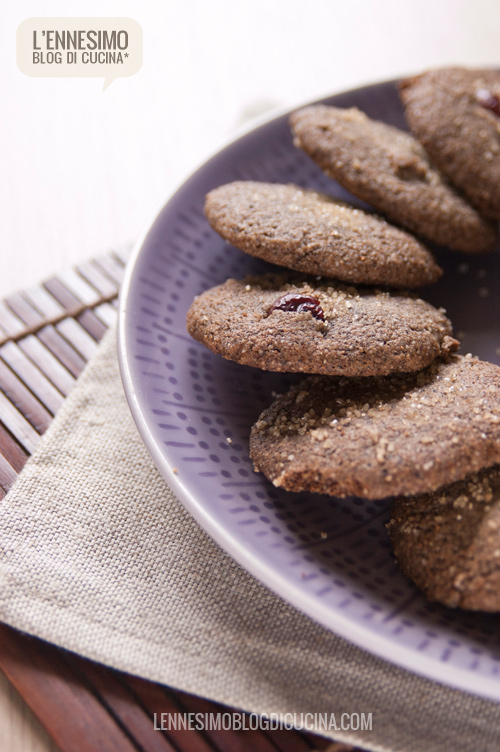 Biscotti di farina di riso venere al cardamomo