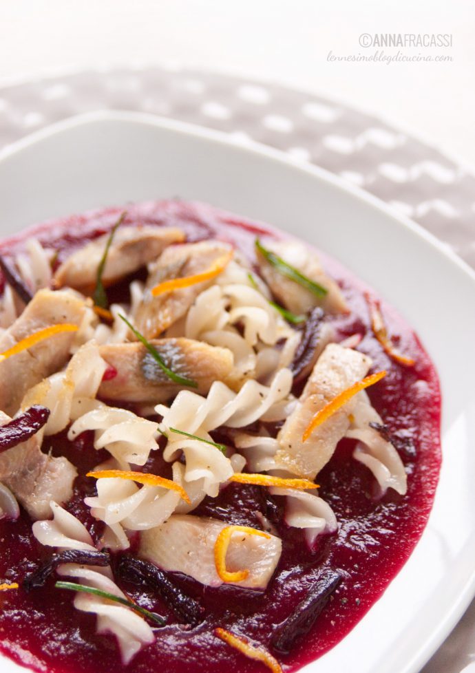 Fusilli di riso con aringa affumicata L'ennesimo blog di cucina