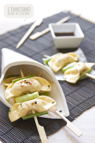 spiedini di ravioli