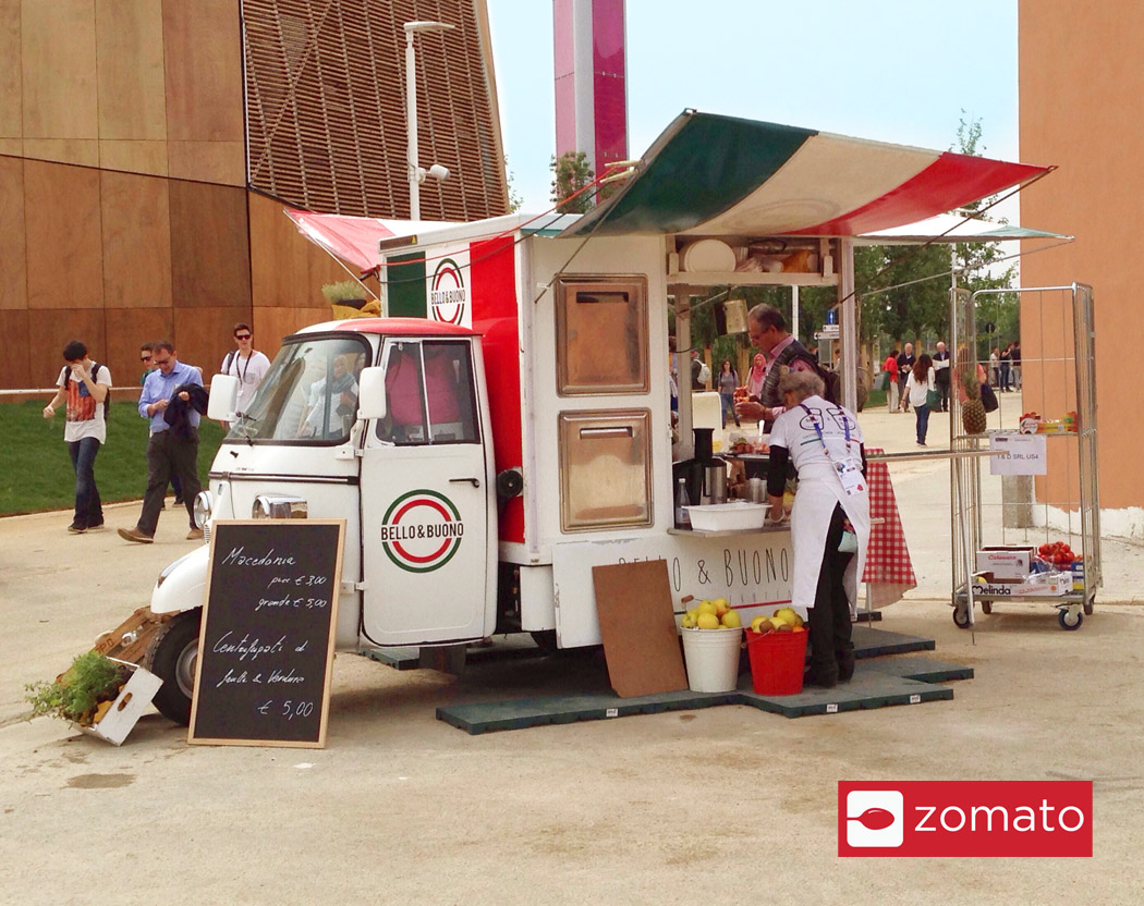 Zomato ha mappato anche i foodtruck!