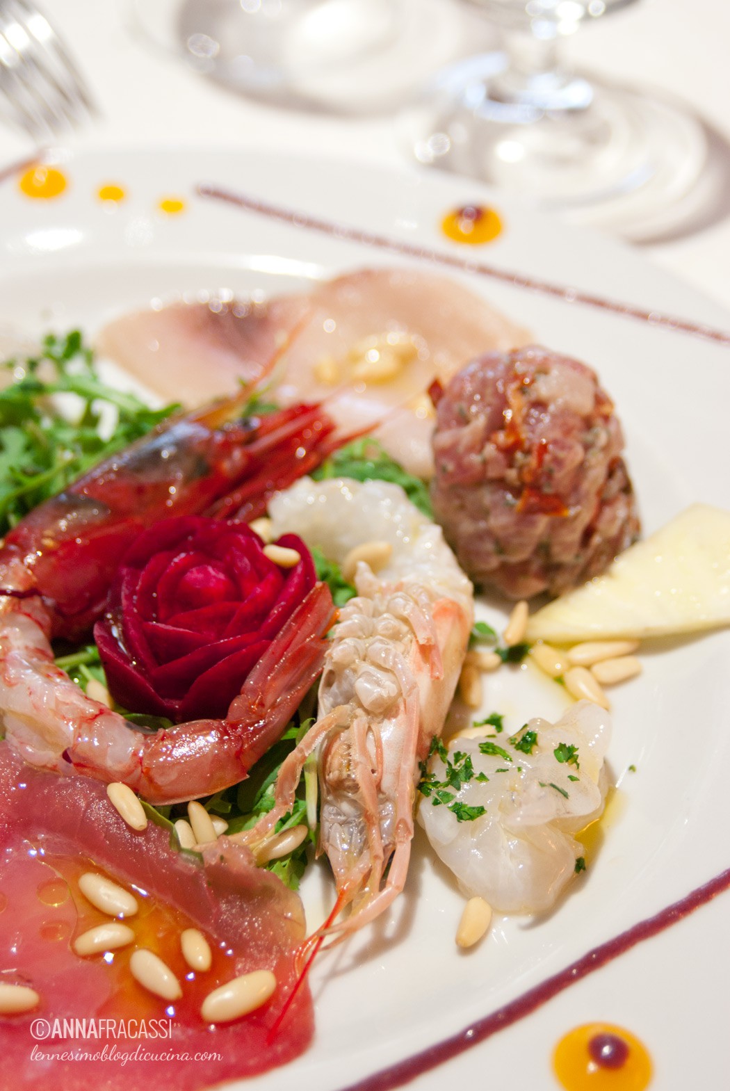 Ristorante Siciliah a Milano - il crudo di pesce