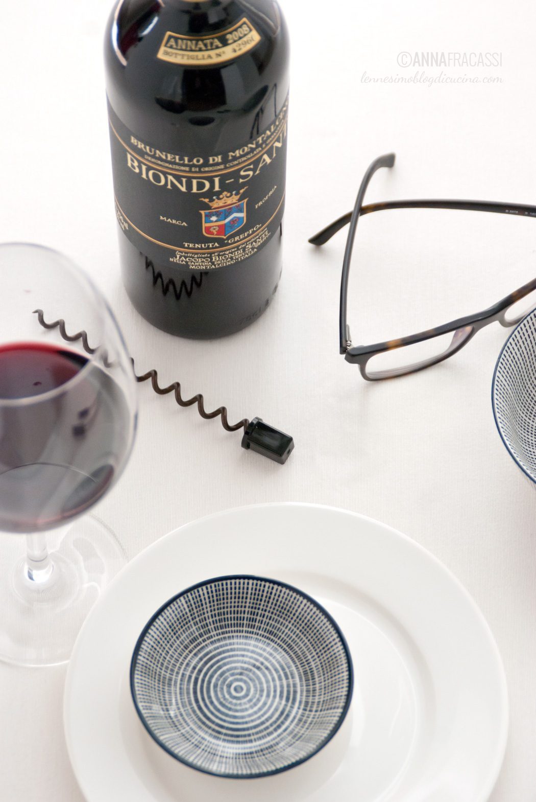 cena con il capo - Brunello di Montalcino