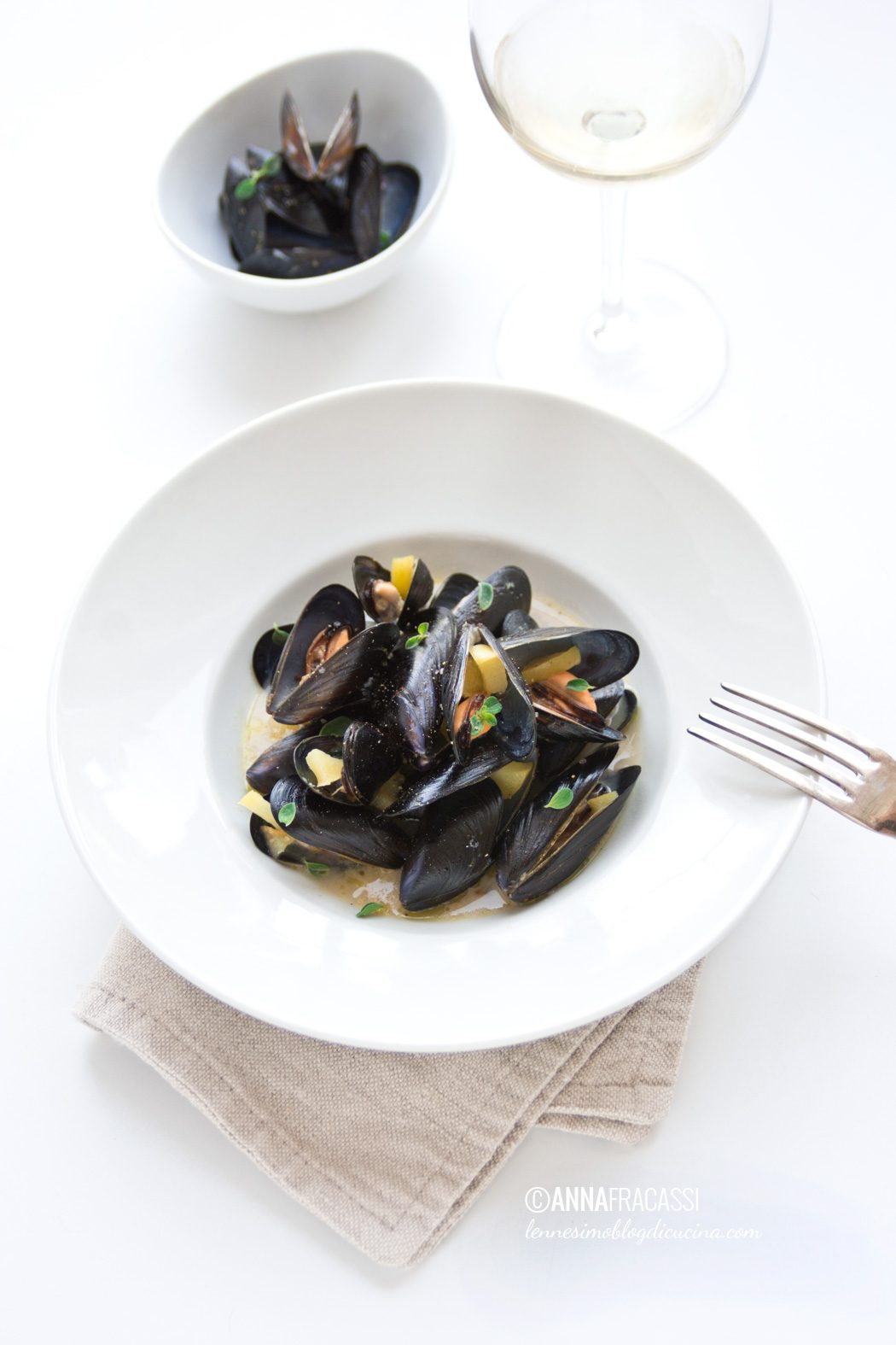 Cozze bretoni à la riecoise