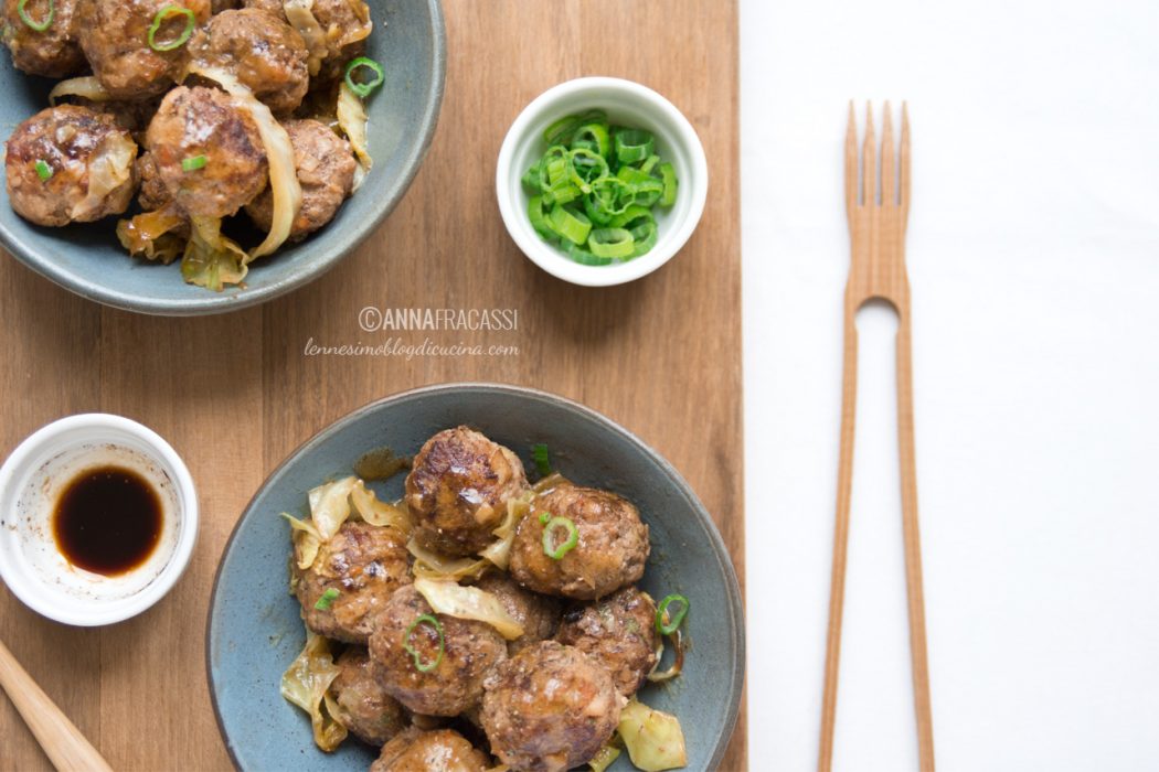 Polpette cinesi "testa di leone"