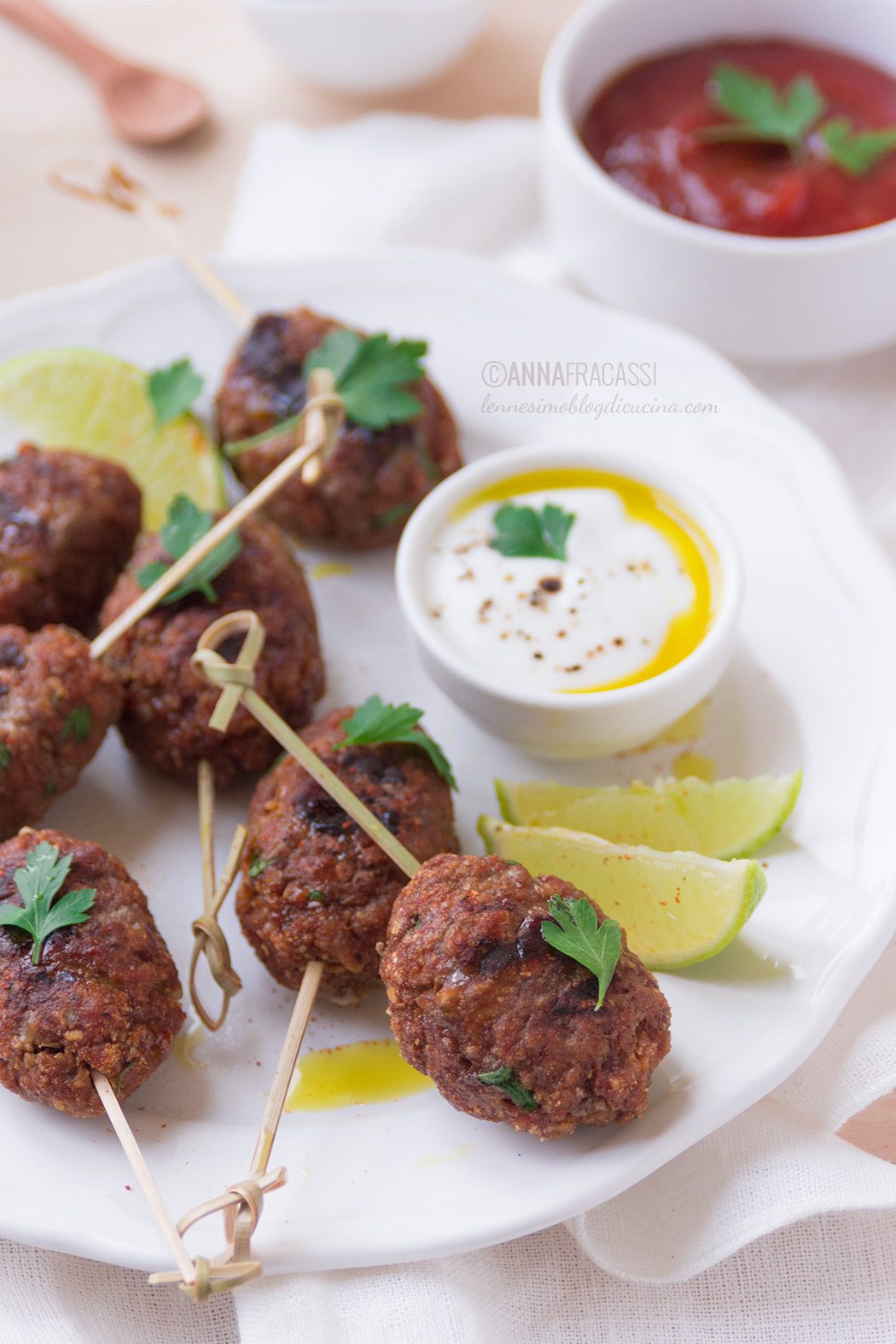 Kofte di manzo: polpette turche grigliate