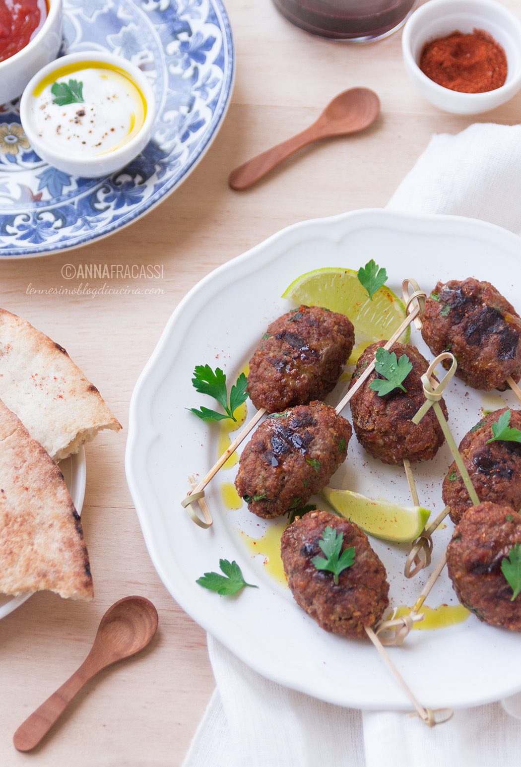 Kofte di manzo: polpette turche grigliate