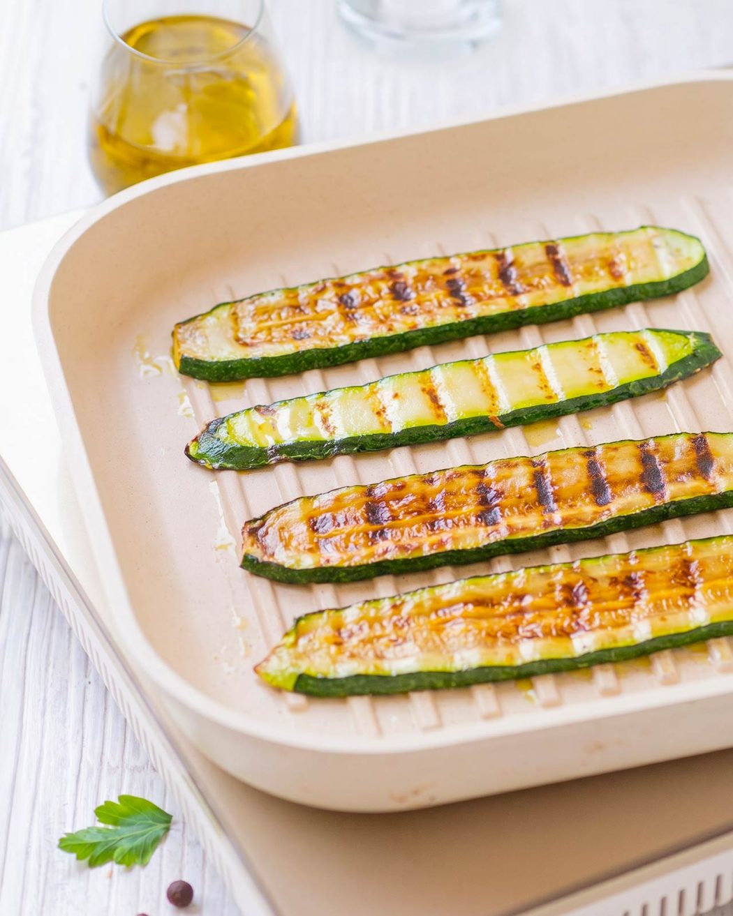 Zucchine grigliate: regole