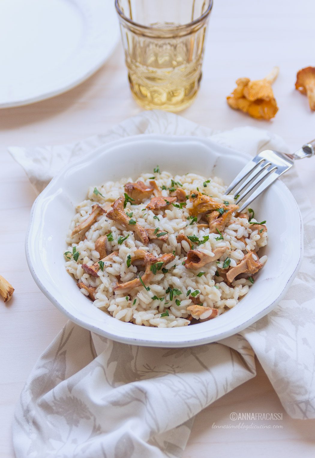  il mio risotto ai finferli