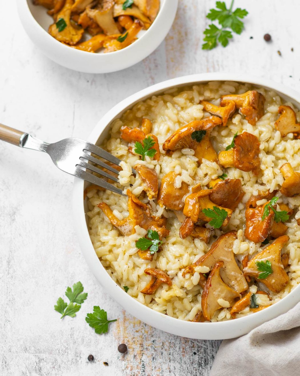 Risotto ai finferli: la mia ricetta profumata e cremosa