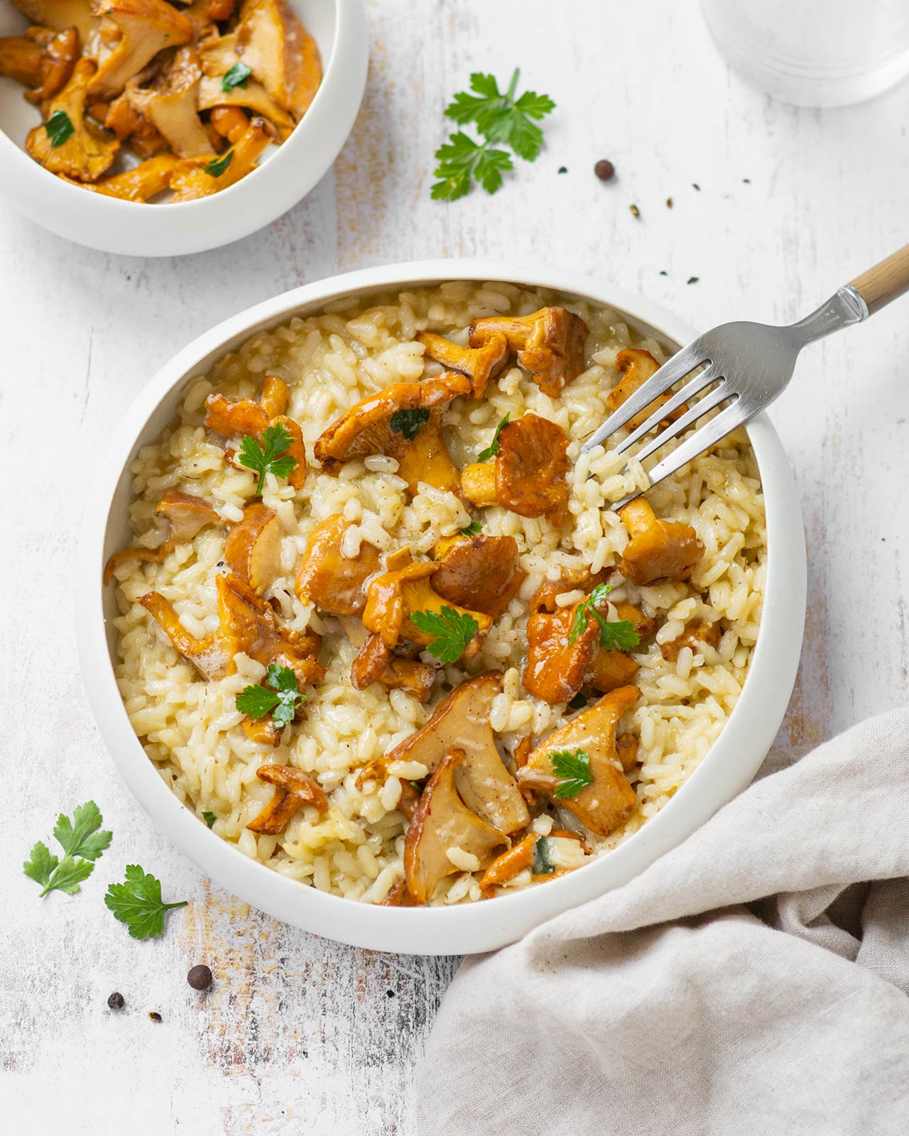 Risotto ai finferli: la mia ricetta profumata e cremosa