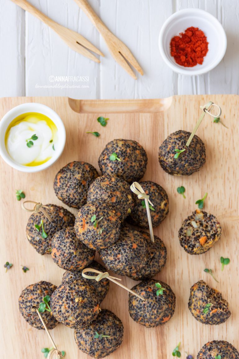 Polpette di quinoa e patate