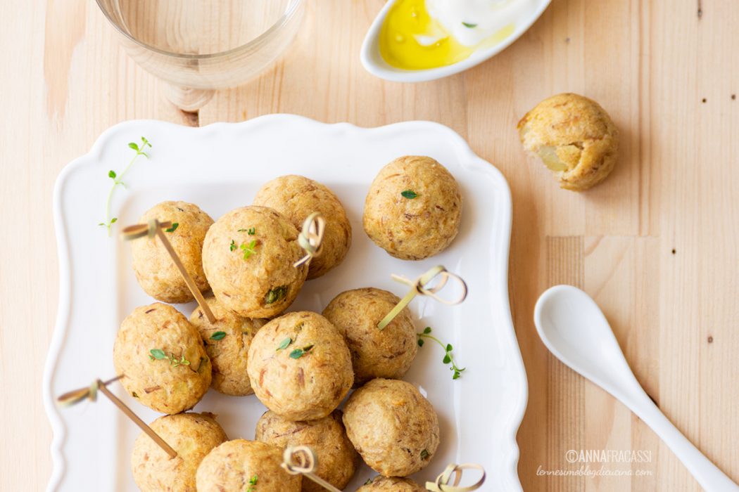 Polpette di tonno al forno