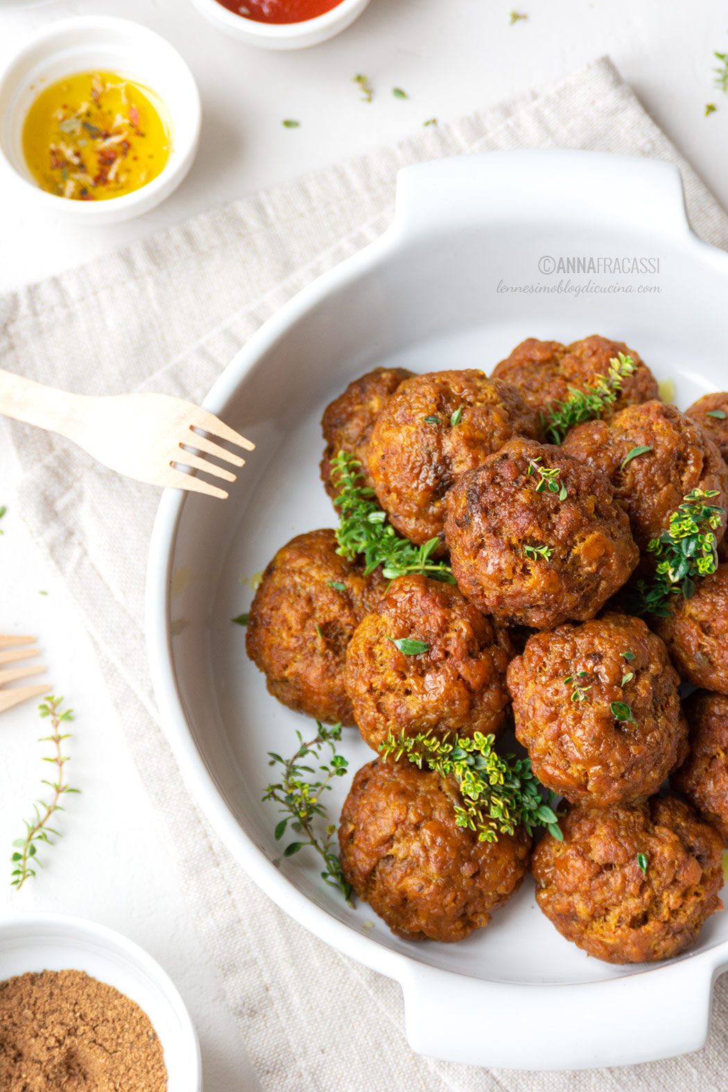 Polpette di zucca e macinato di carne