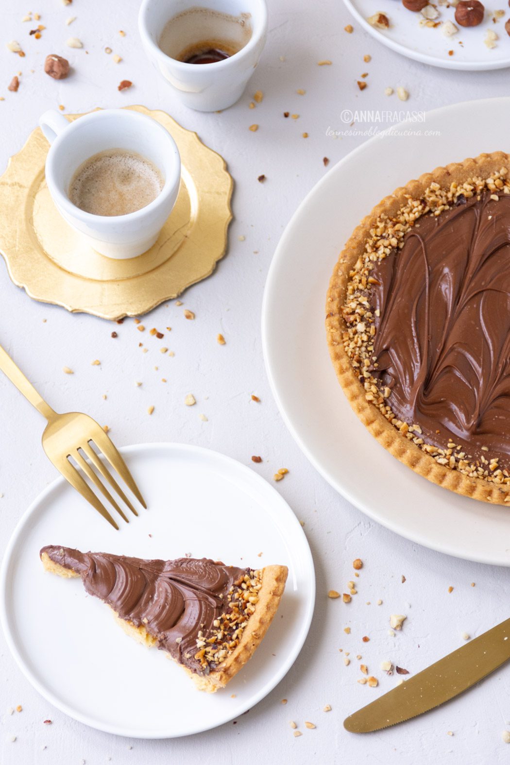 Crostata alla crema di nocciole