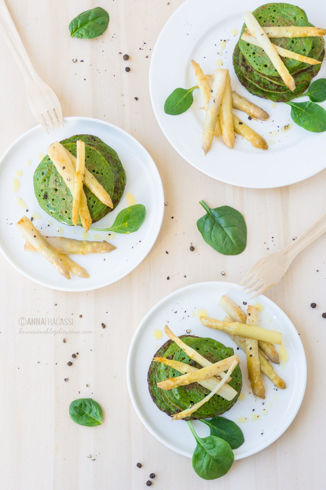 Pancake agli spinaci: ricetta light senza glutine