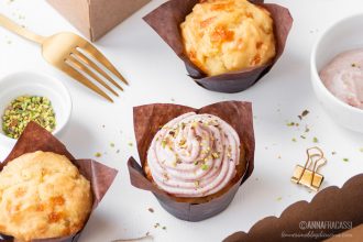Muffin salati alla spuma di mortadella