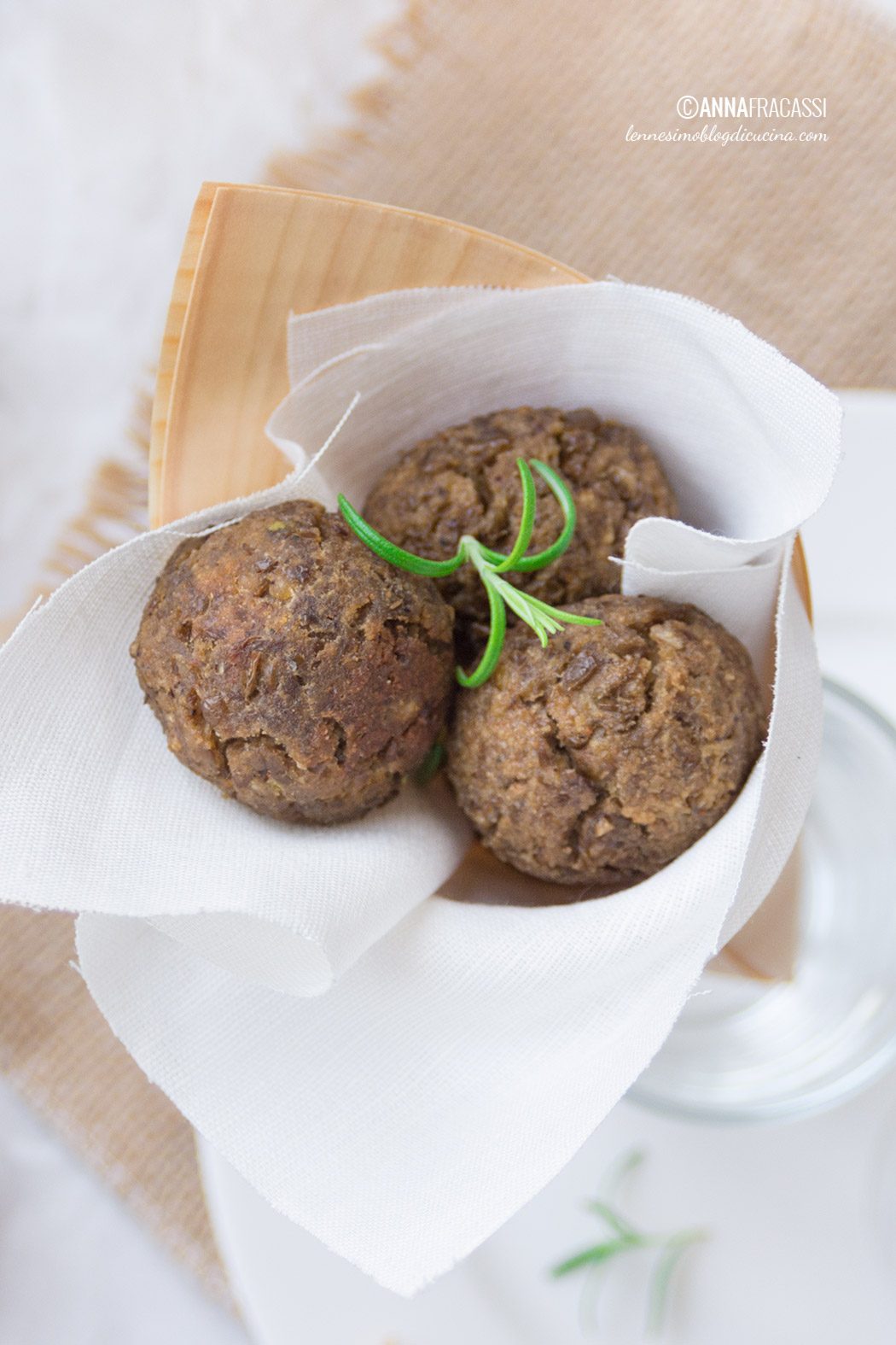 Polpette di fagioli rossi Azuki