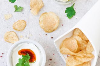 Chips di topinambur