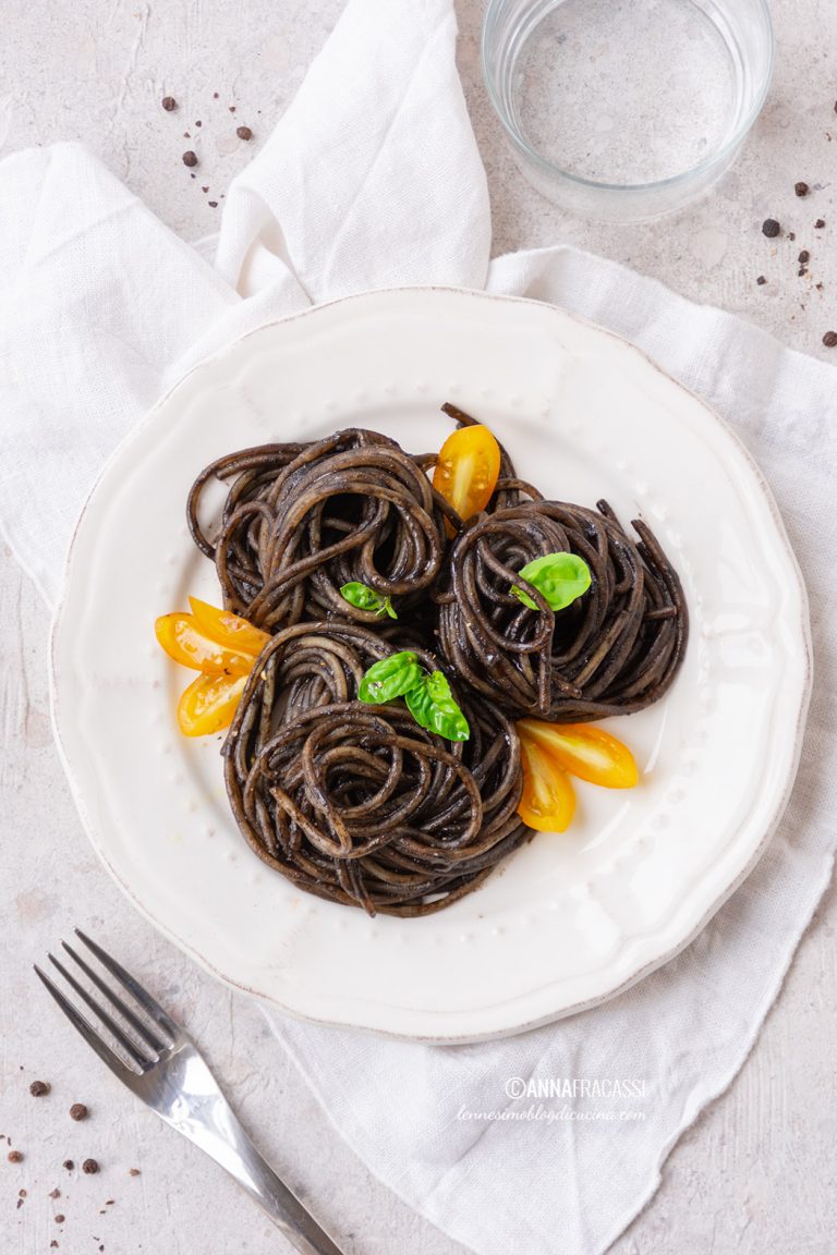 Spaghetti al nero di seppia