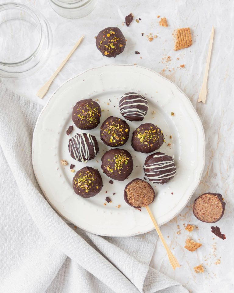 cake pops di biscotti