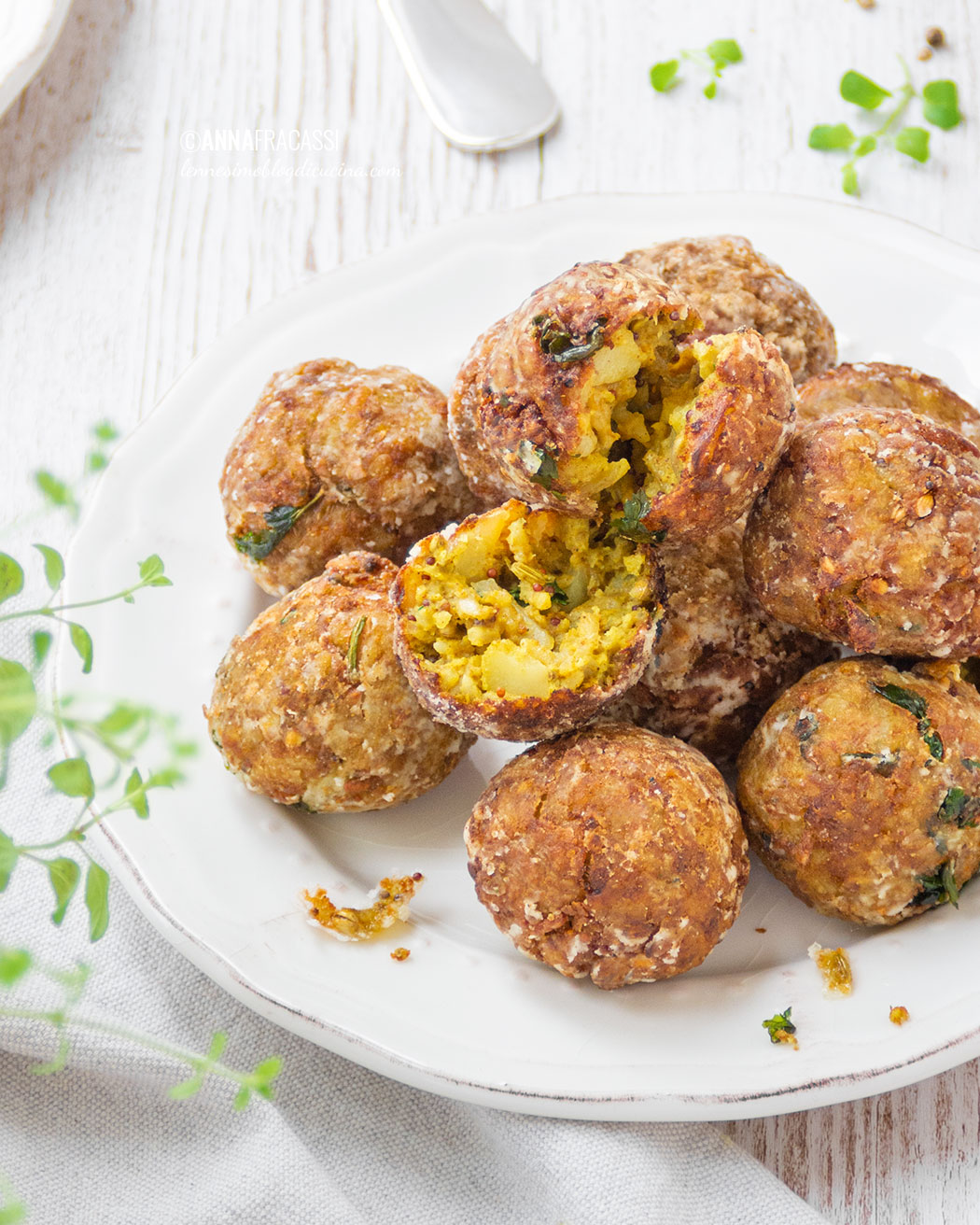 Frittelle di riso Basmati: rice Pakora