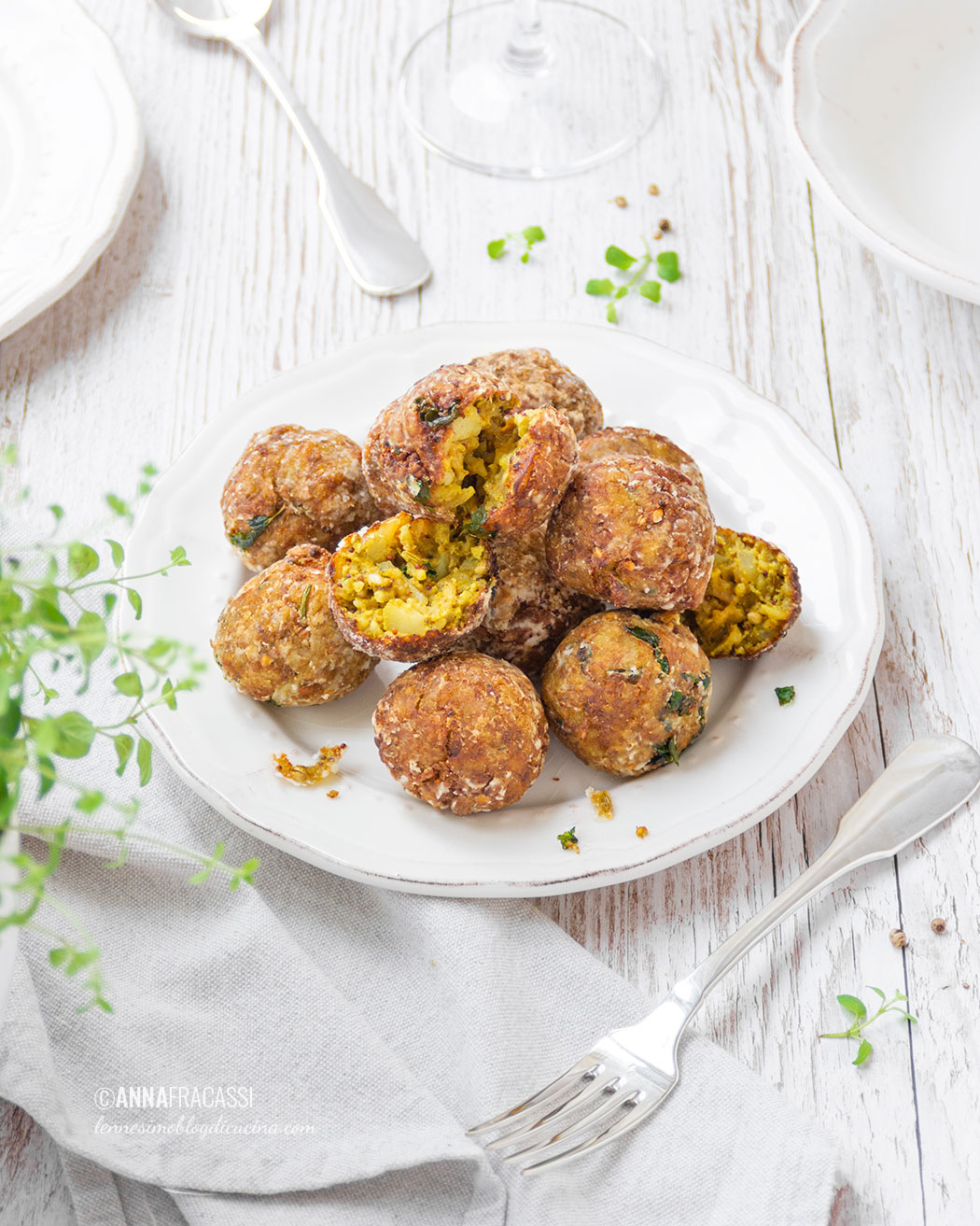 Frittelle di riso Basmati: rice Pakora