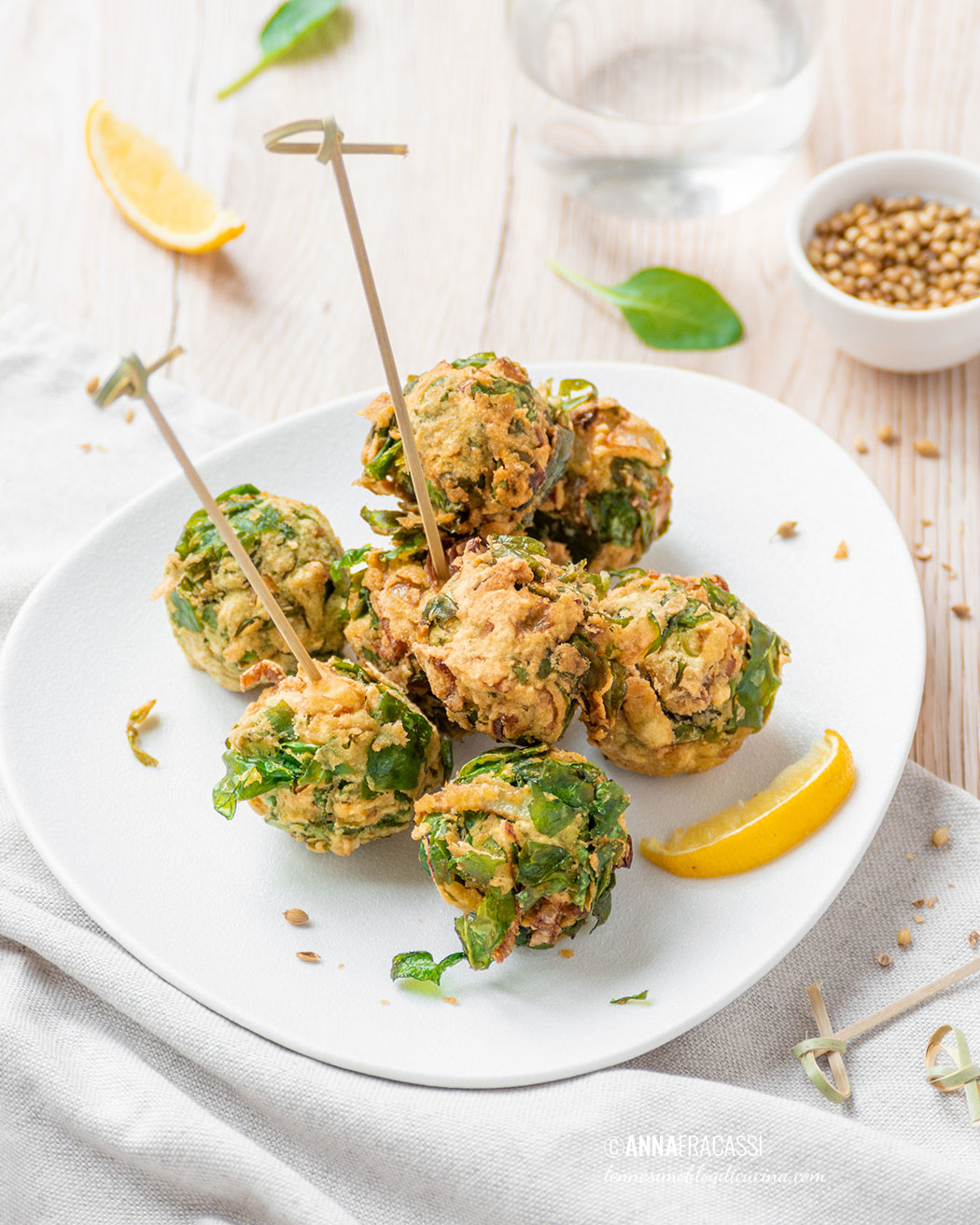 Palak Pakora: frittelle indiane agli spinaci