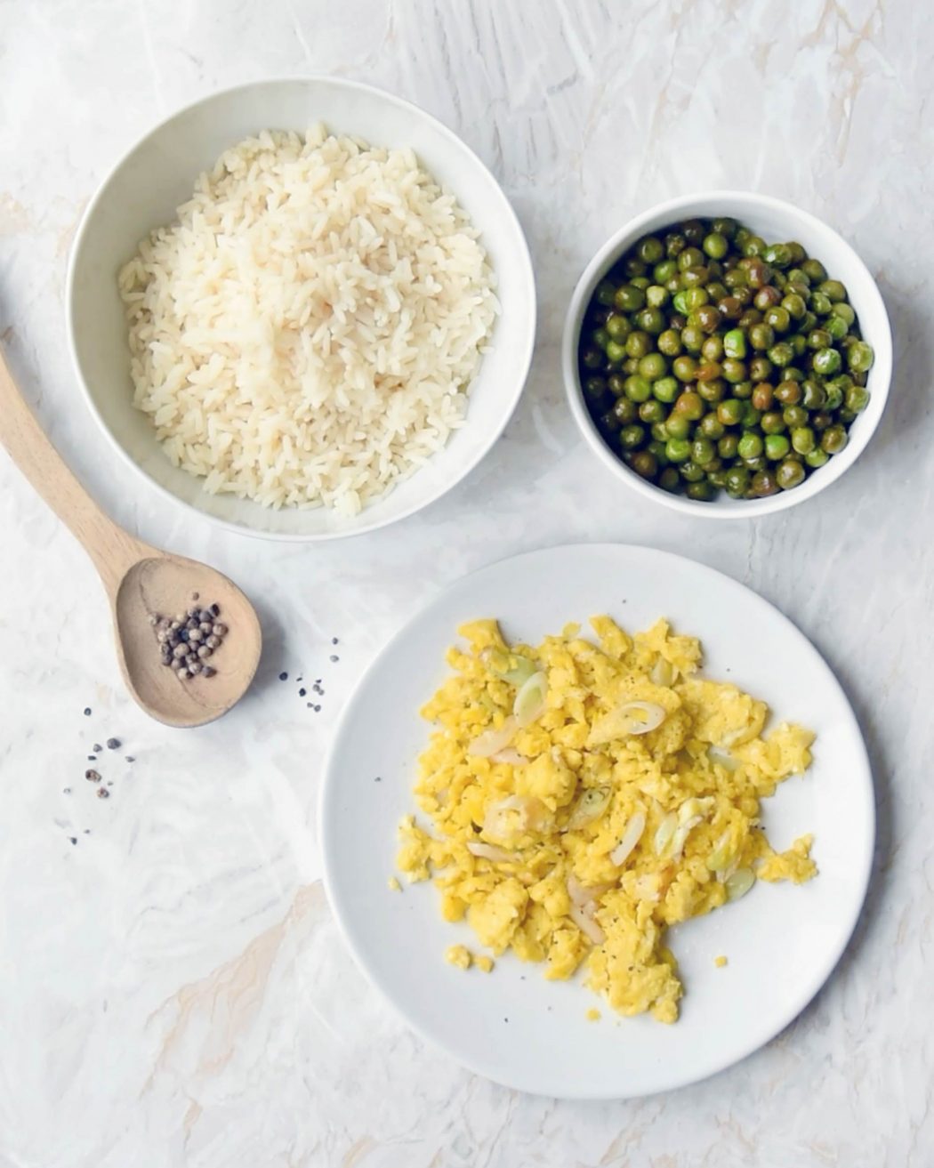 Fried rice: riso alla cantonese