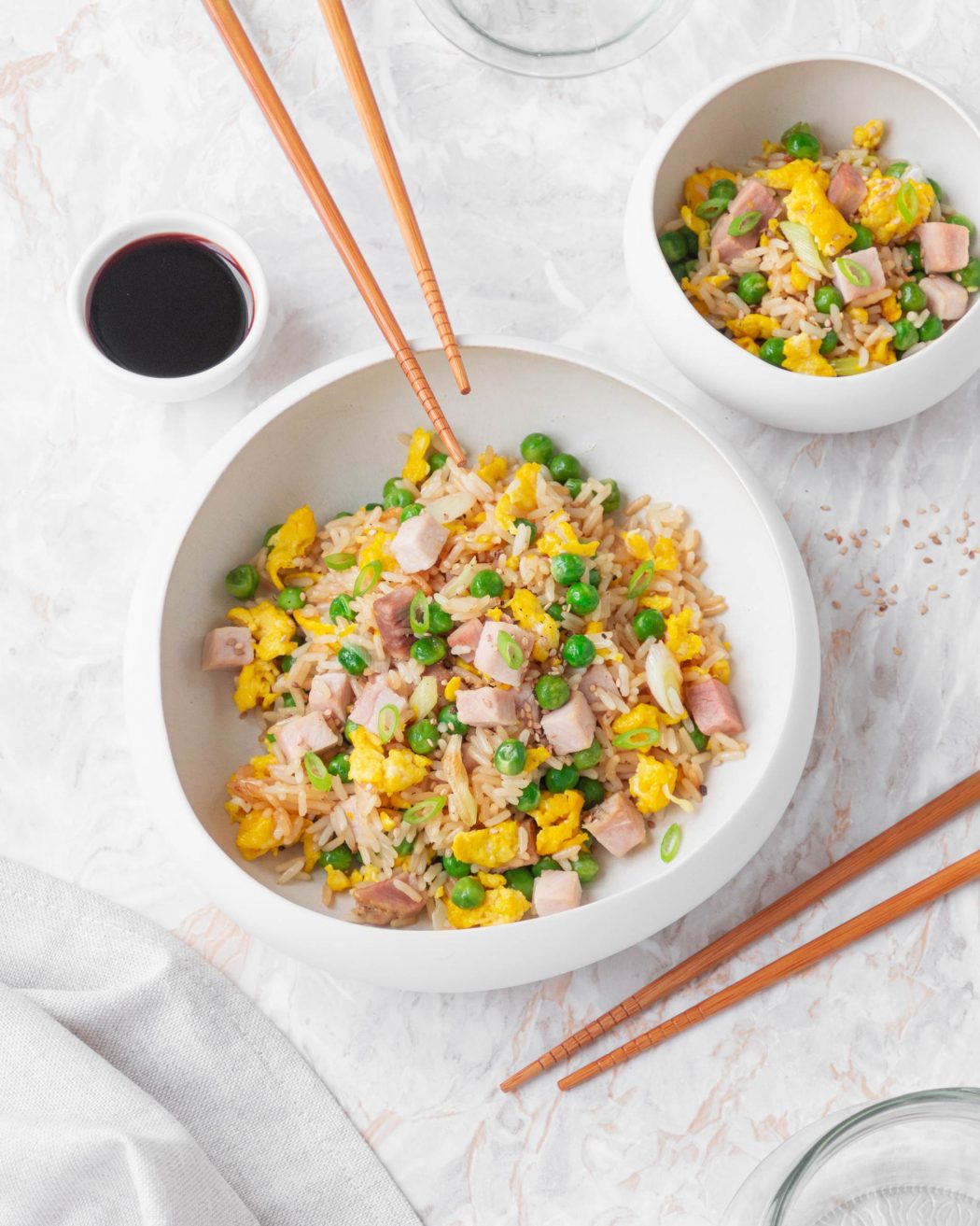 Fried rice: riso alla cantonese