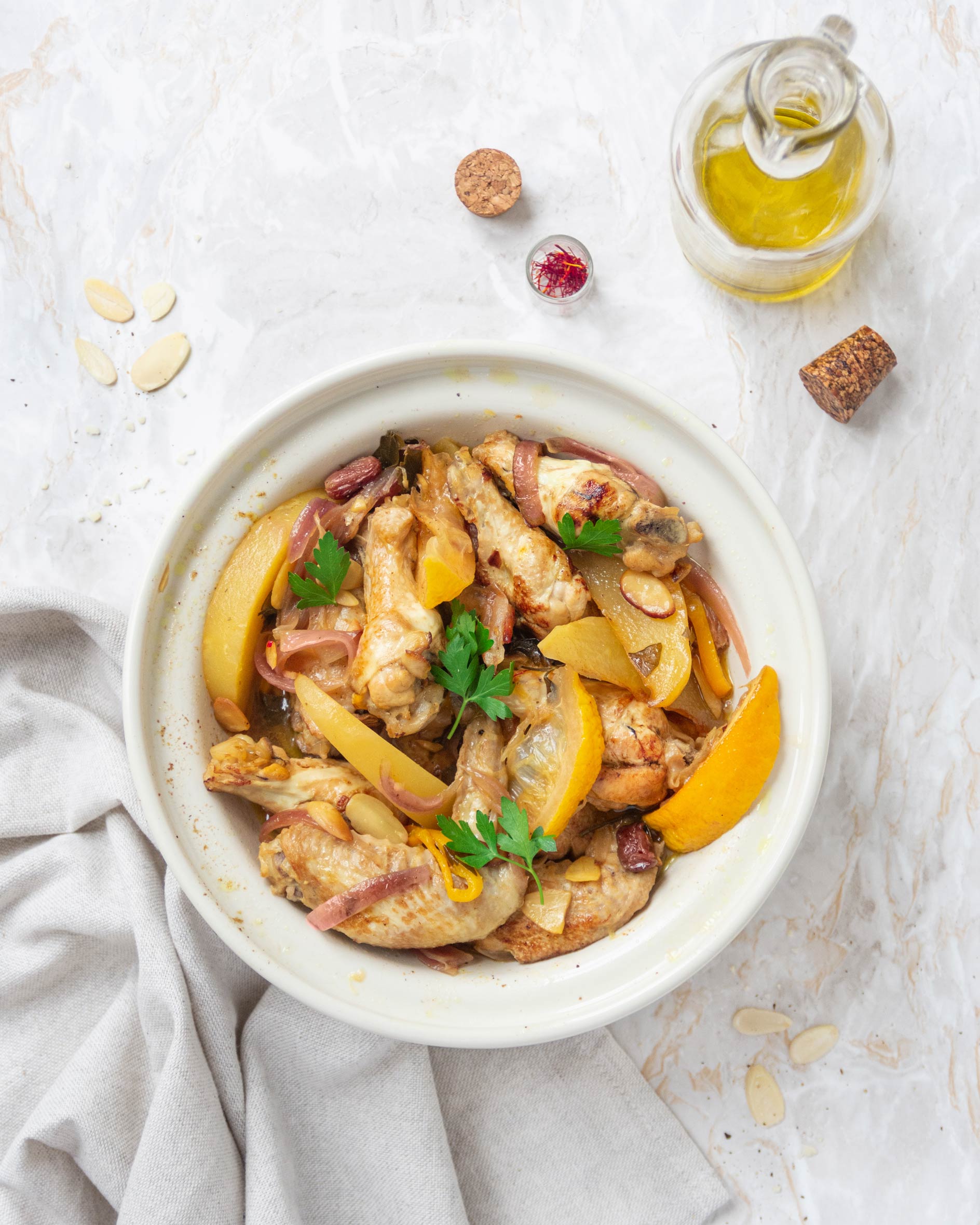 Tajine di pollo alla marocchina