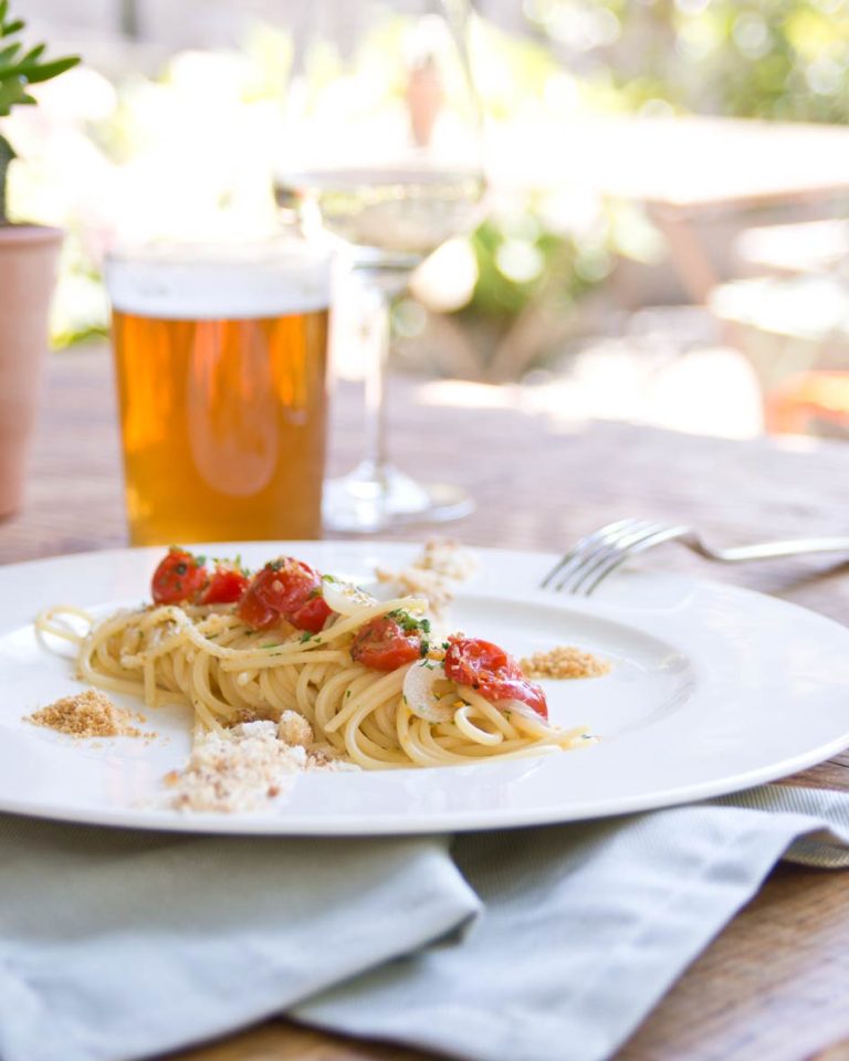 cena sfiziosa spaghetti al pomodoro