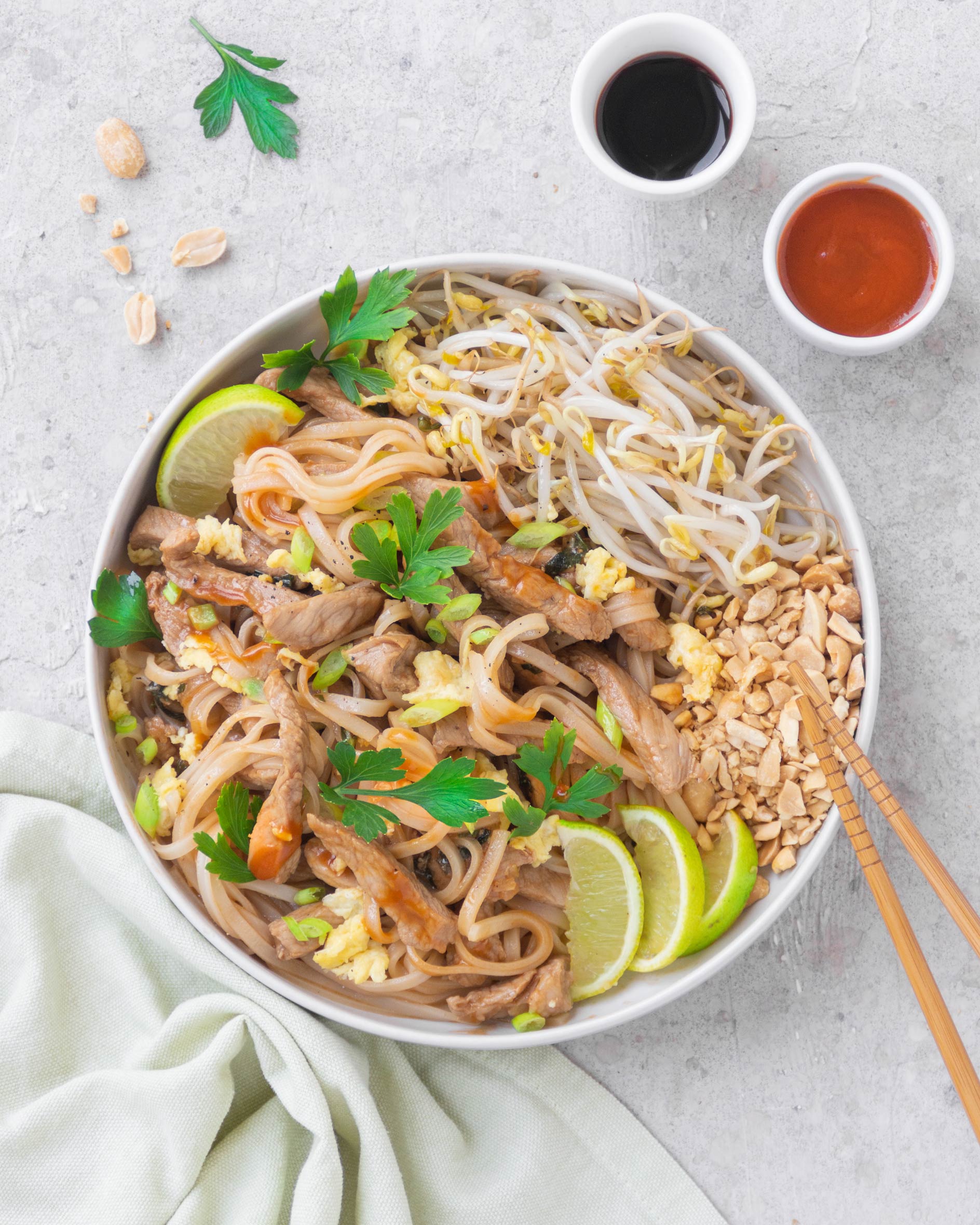 Pad thai di vitello