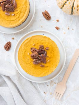 Cheesecake vegana alla zucca