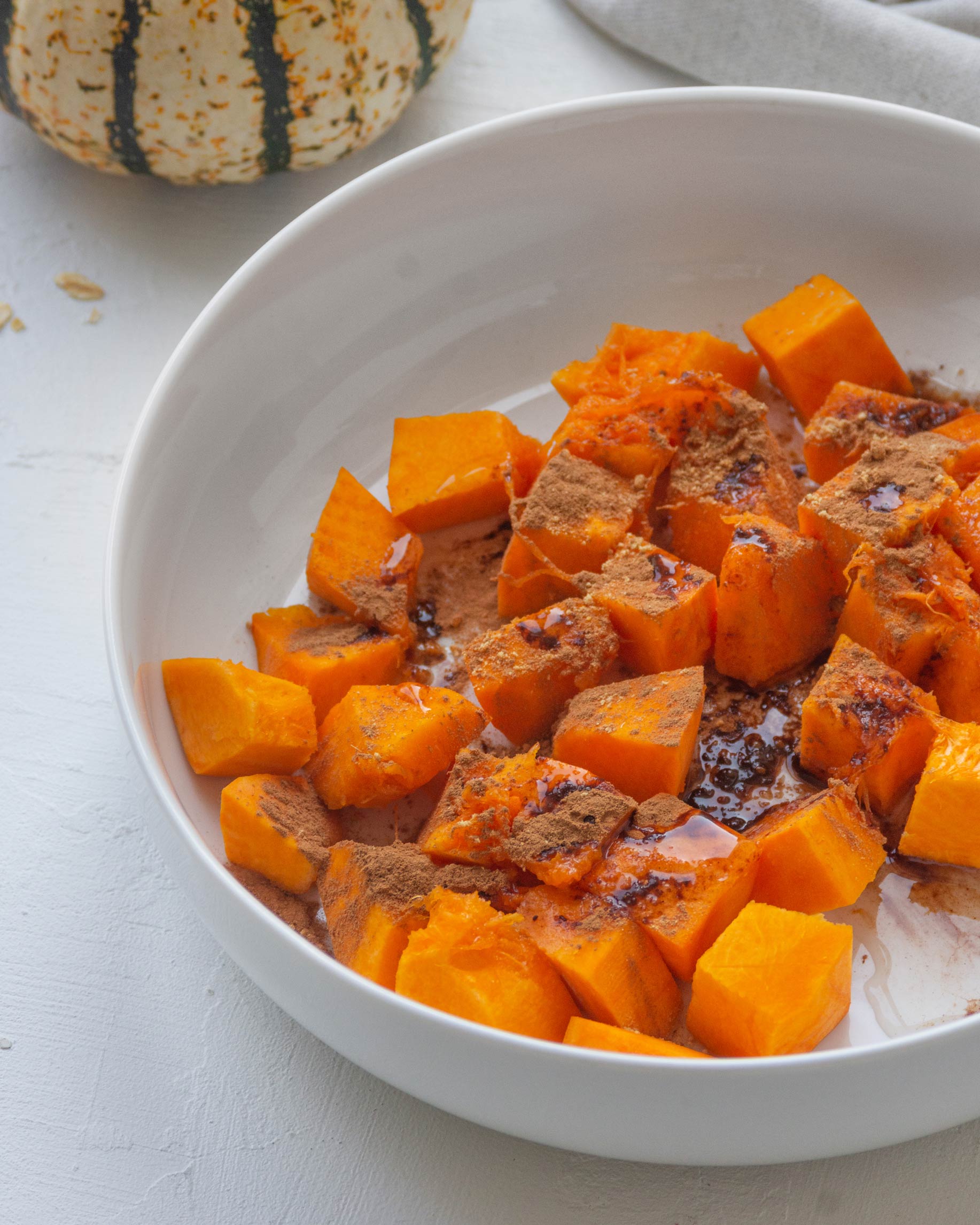 pumpkin smoothie bowl