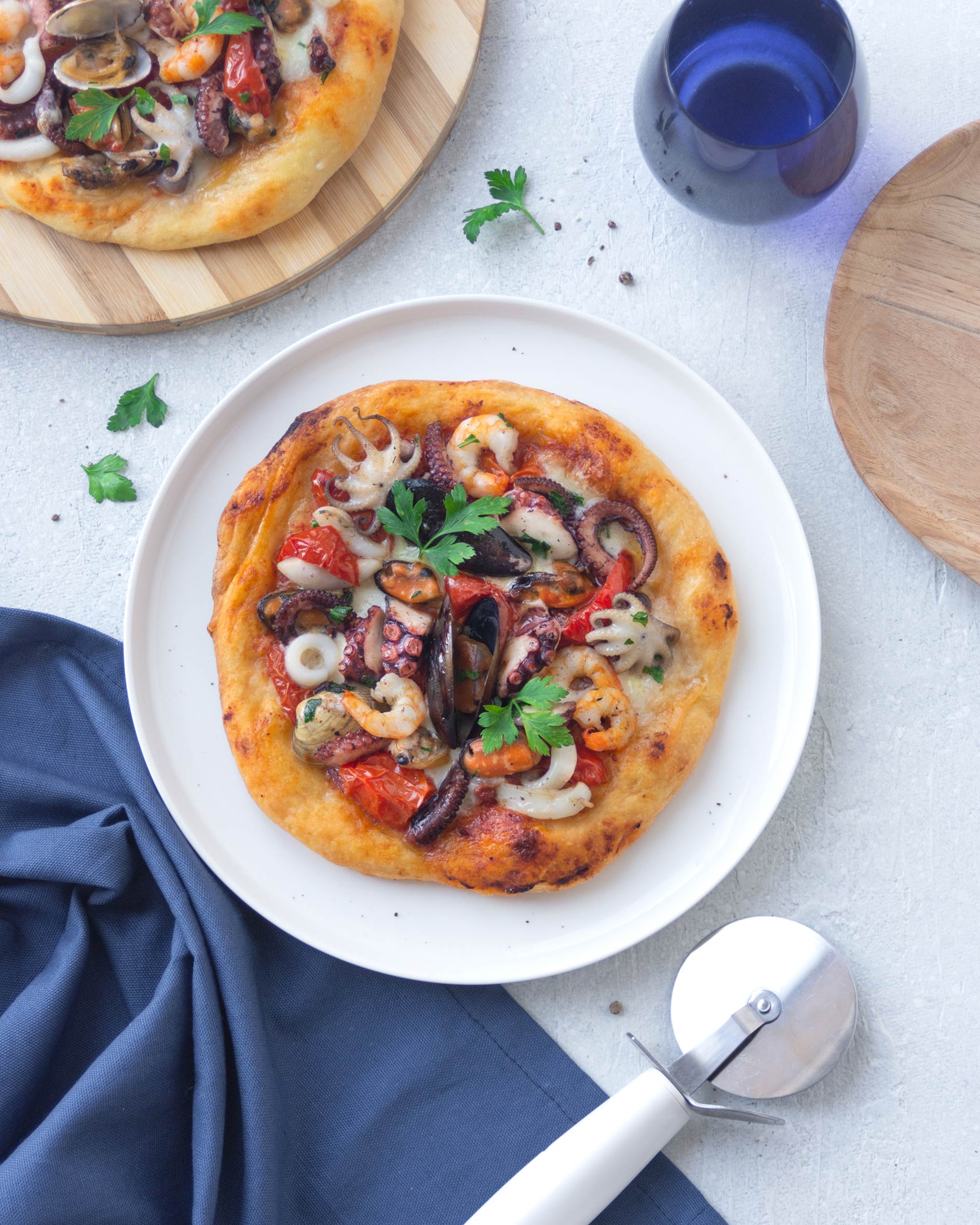 Pizza ai frutti di mare