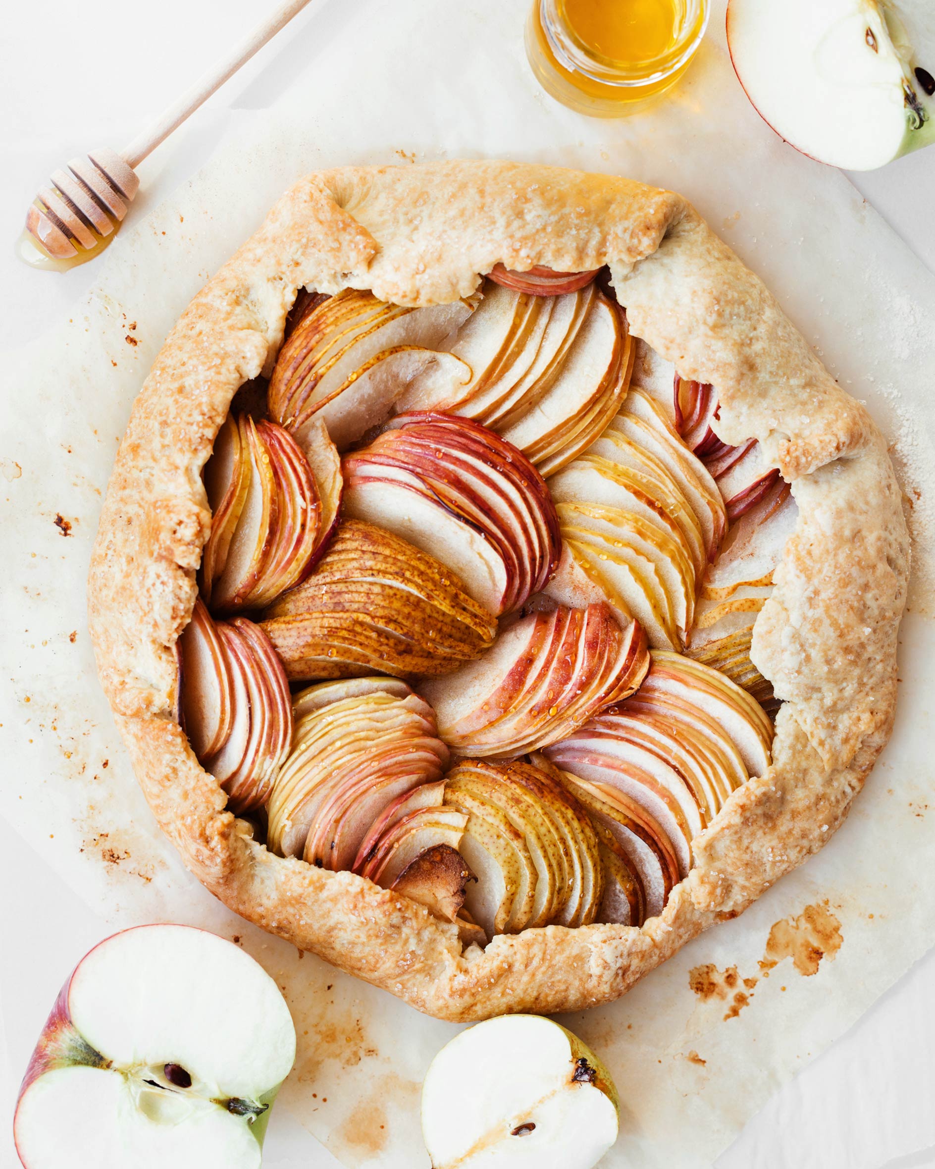 Galette alle mele: la crostata rustica francese