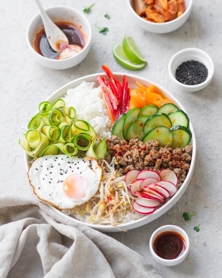 bibimbap di vitello