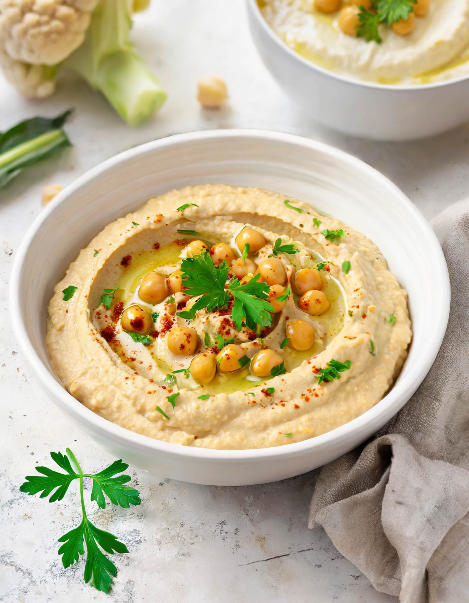 Hummus di cavolfiori e ceci