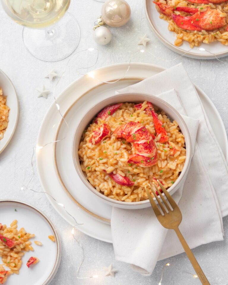 Risotto con astice veloce e facile per il tuo menù di Natale