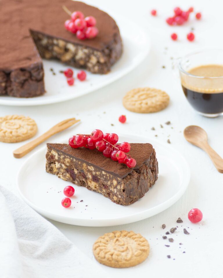 torta di biscotti al cioccolato