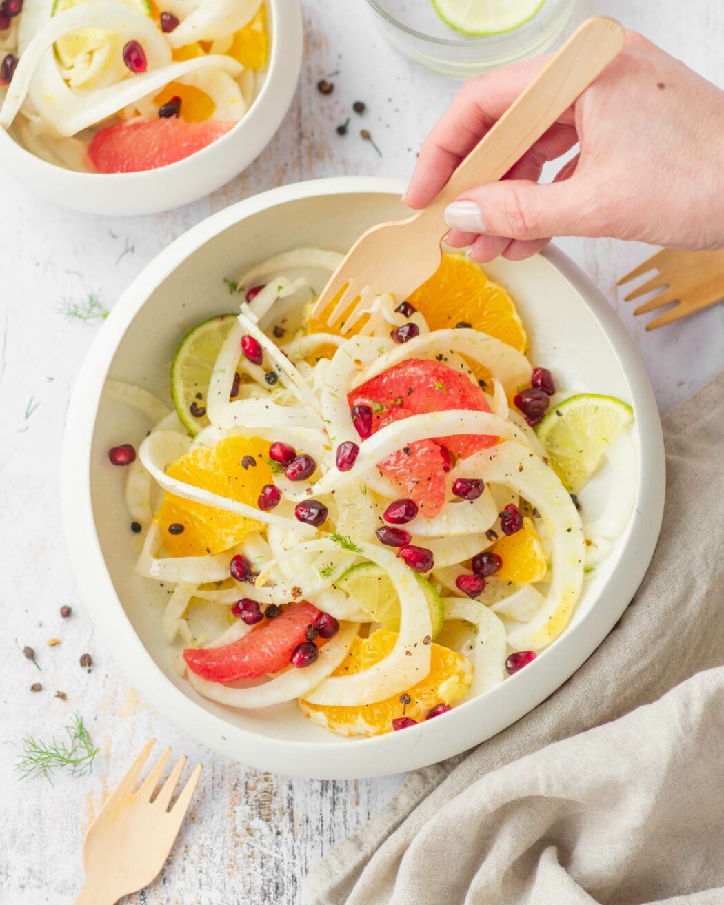 Insalata di finocchi e agrumi - un contorno fresco e di stagione per il tuo menu di Capodanno