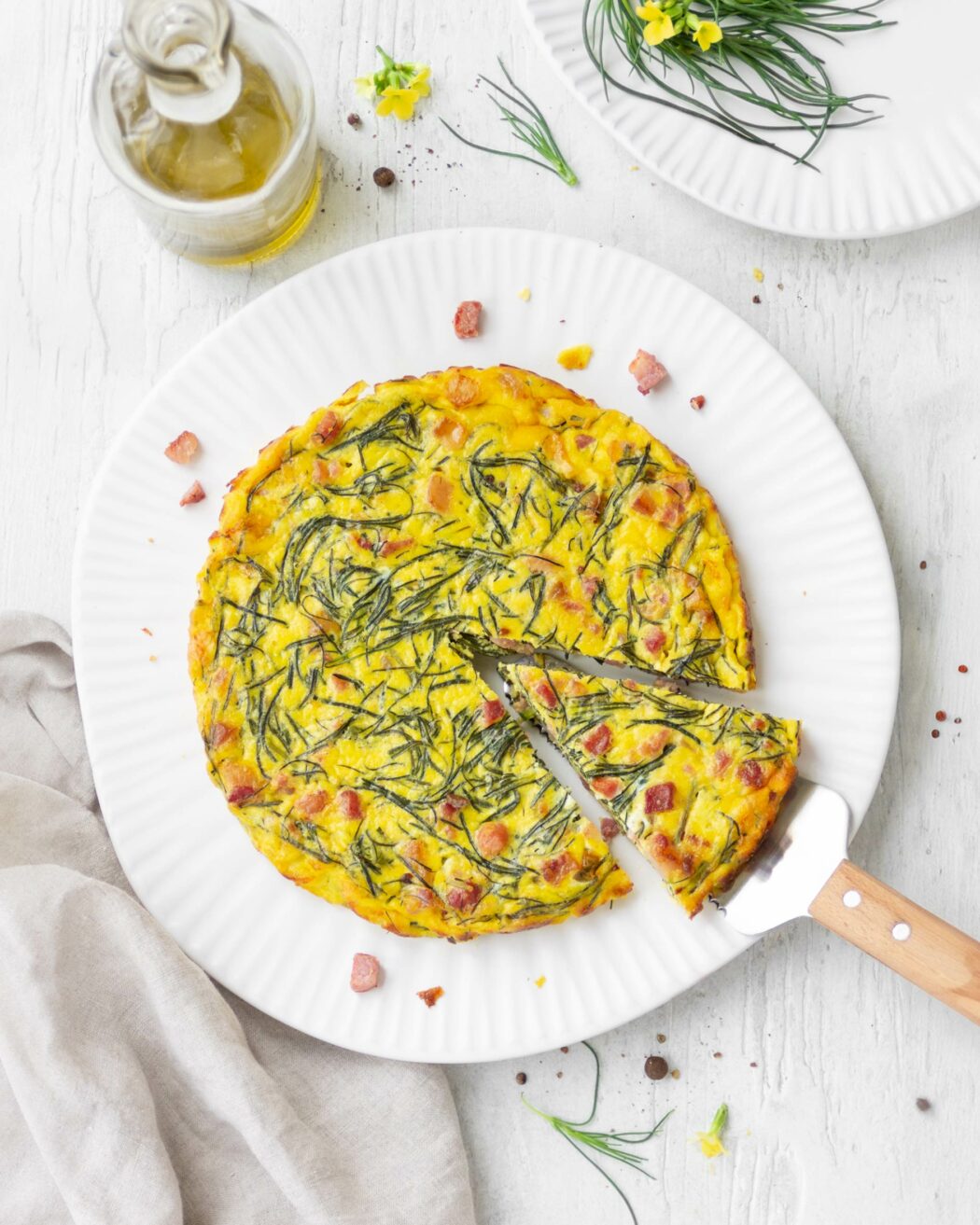 frittata agli agretti