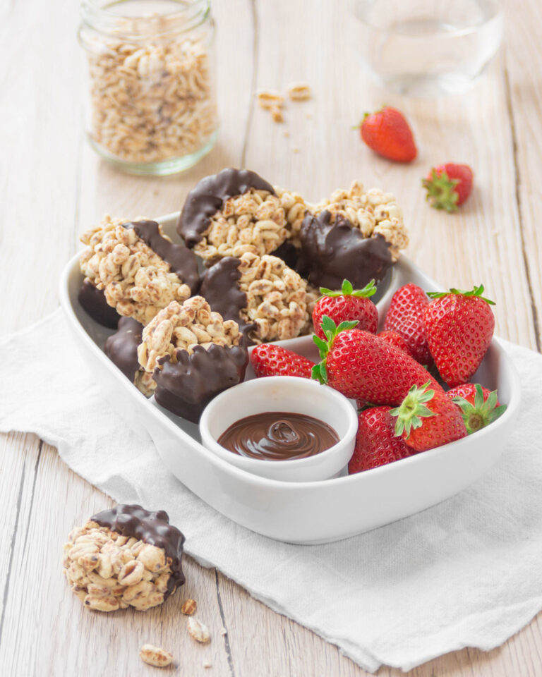 Gallette di farro al cioccolato fatte in casa