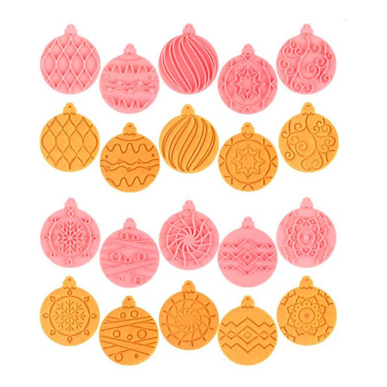 Stampini Plastica Alimentare Set 6 Formine Per Biscotti Rotonde Colorate - Coppapasta In Plastica Per Dolci, Fondente E Frutta Set Formine Biscotti 6 Pezzi